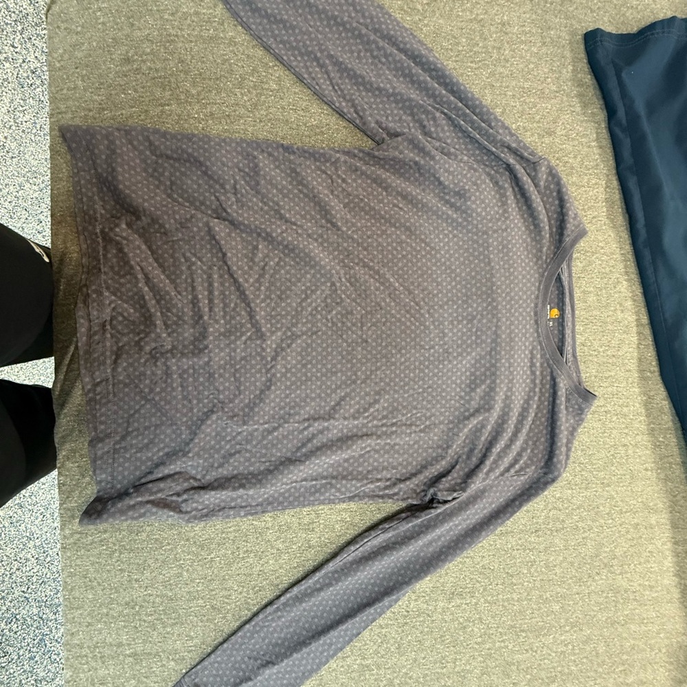 Carhartt Gray Long Sleeve Tee